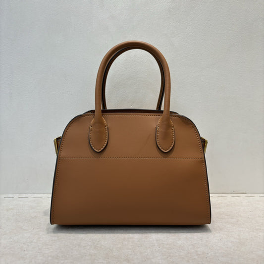 小众复古高级托特包董洁白百何同款真皮大容量通勤手提单肩托特包