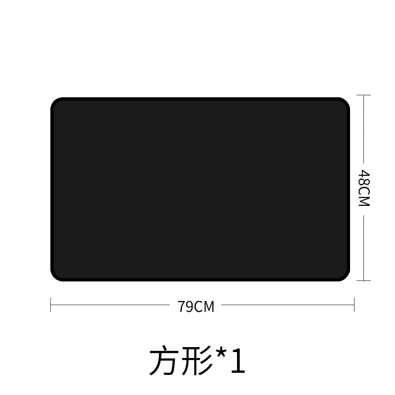 黑胶布汽车磁吸遮阳帘 跨境爆款完全不透光隔热涂层防晒汽车窗帘