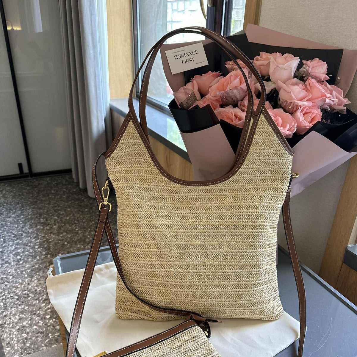 缪家公文保龄球tote张元英同款月牙IVY托特包hobo松弛感拿捏住了