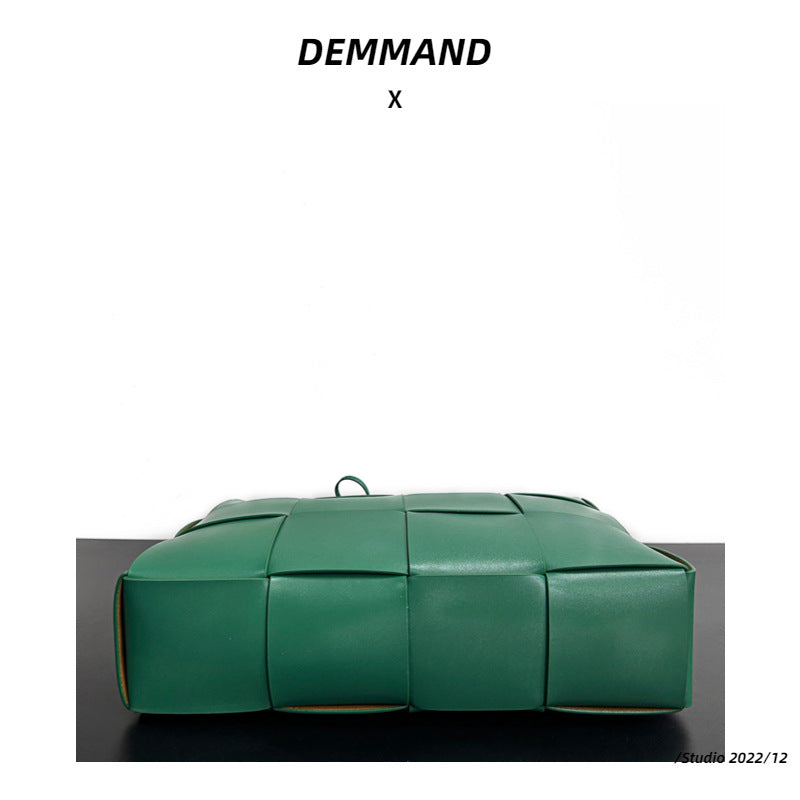 古着中古包包女高级质感小众设计复古真皮通勤斜挎单肩托特女包