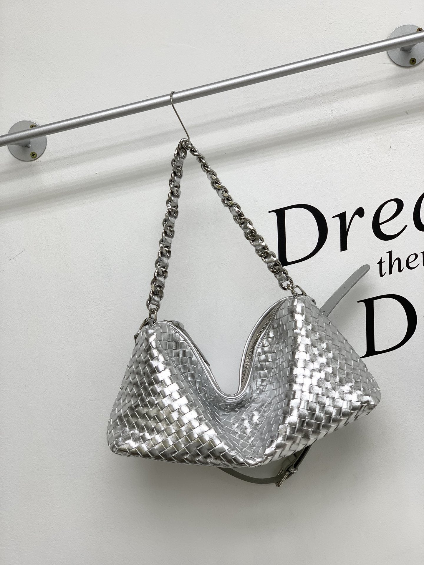 新款法棍腋下时尚潮流百搭单肩包手工编织高级感大容量通勤斜挎包