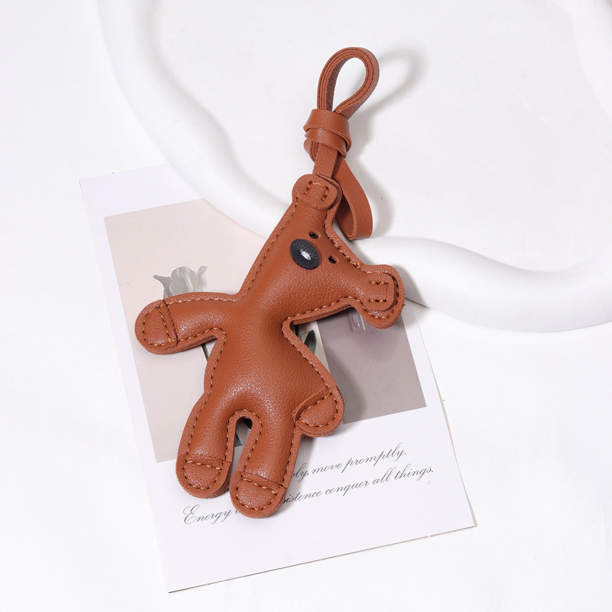 手工DIY碱水面包钥匙扣秋冬美拉德系可爱面包挂件学生情侣书包装