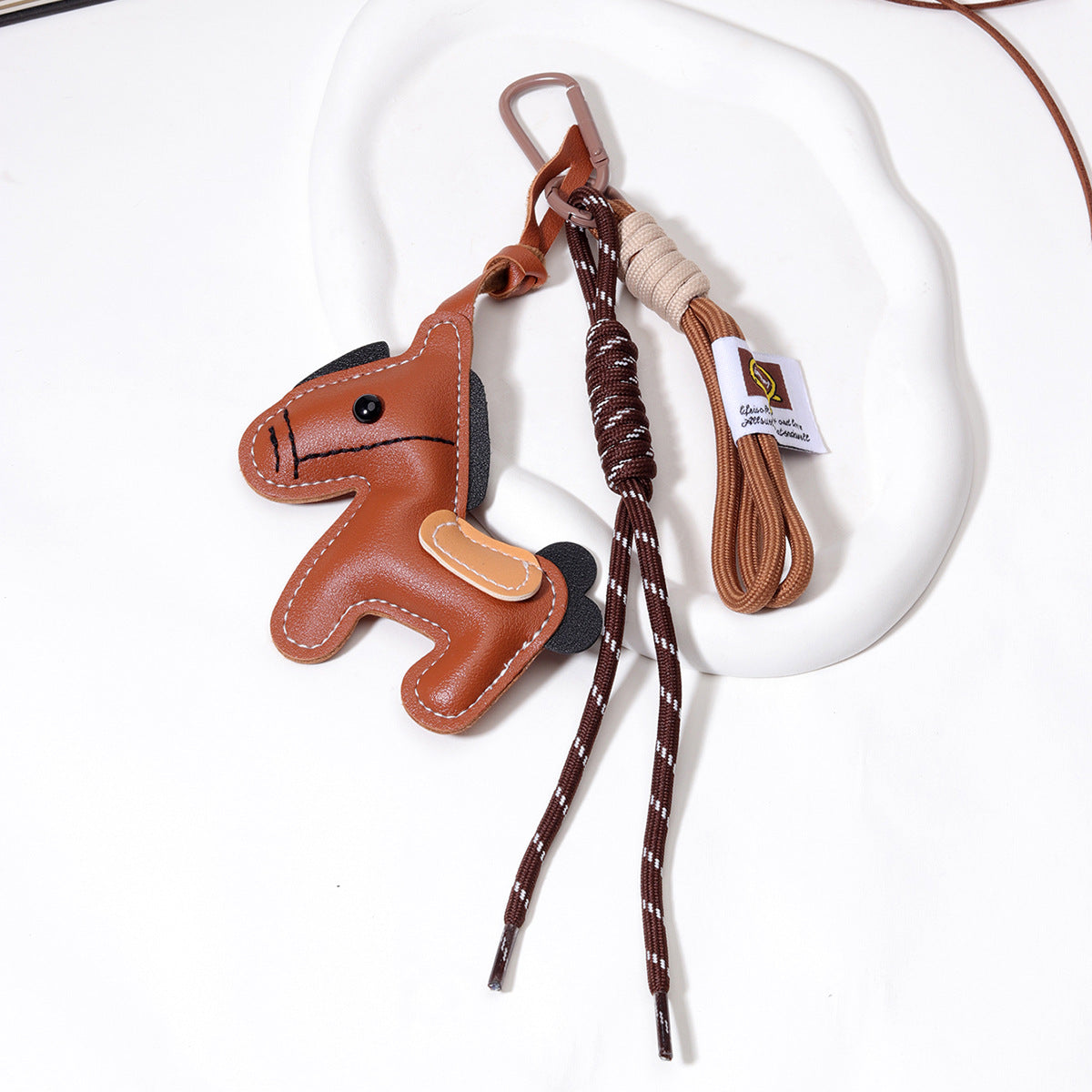 手工DIY碱水面包钥匙扣秋冬美拉德系可爱面包挂件学生情侣书包装