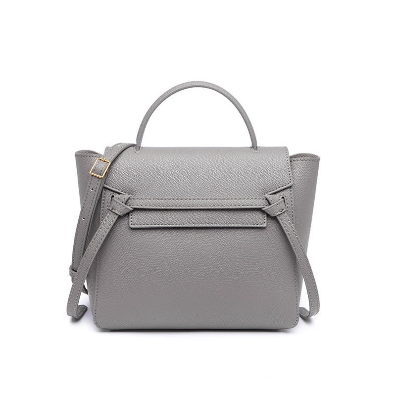 高级感洋气鲶鱼包女时尚简约大容量丝巾手提包百搭斜挎气质女神包