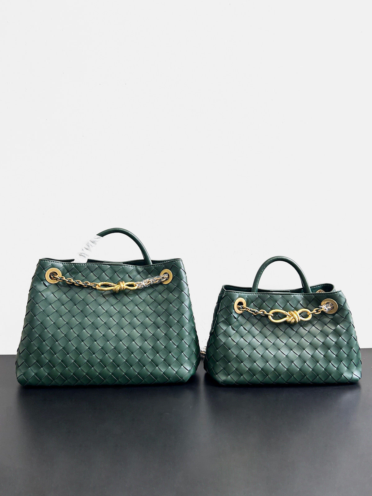 2024夏季新款编织蝴蝶结大容量真皮双肩女包单肩斜跨手提包