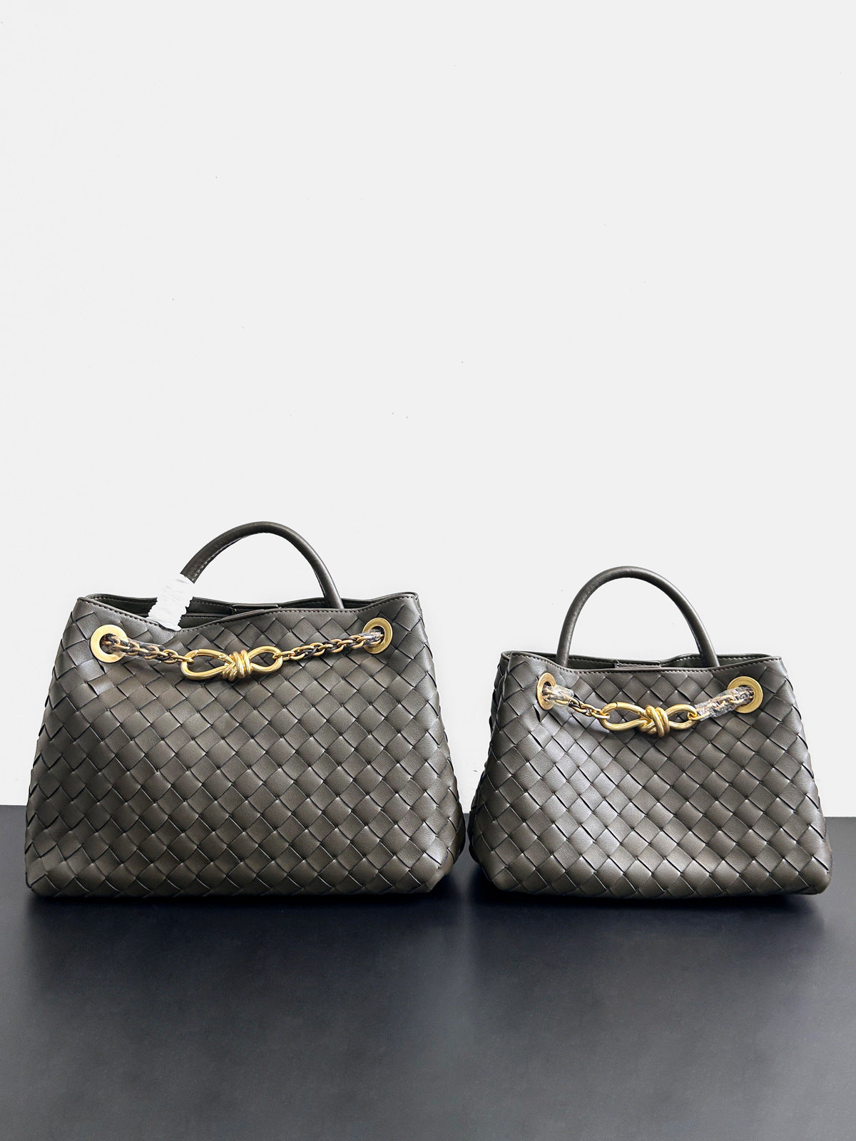 2024夏季新款编织蝴蝶结大容量真皮双肩女包单肩斜跨手提包