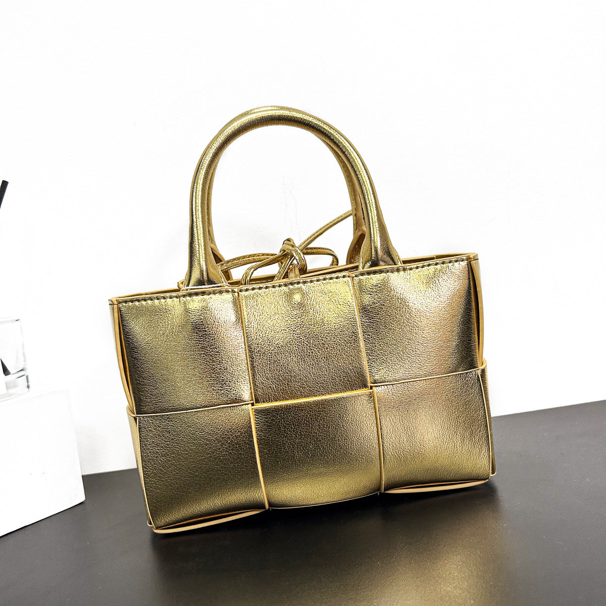 2023新款包包秋冬质感大包编织托特简约时尚女真大容量手提斜挎包