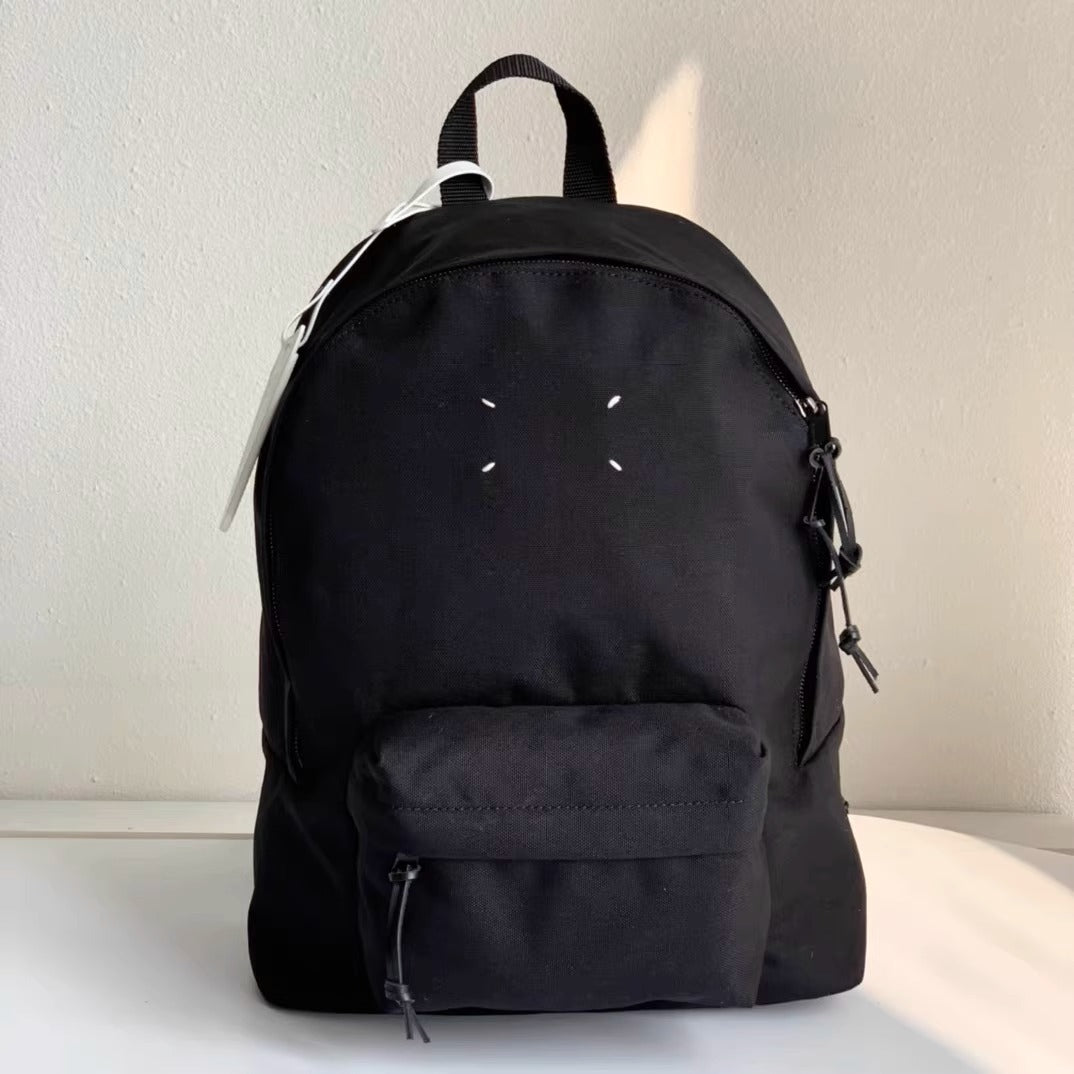 马吉la帆布双肩包轻便大容量多功能5AC电脑书包MM6跨境一件代发