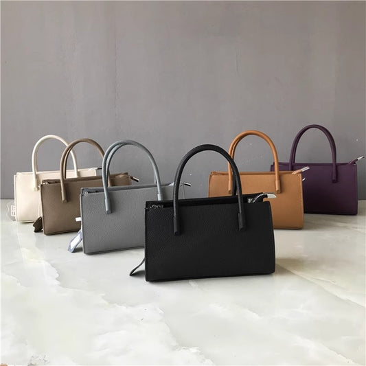 头层togo牛皮新款手提小包小众百搭单肩斜挎女包直播一件代发批发