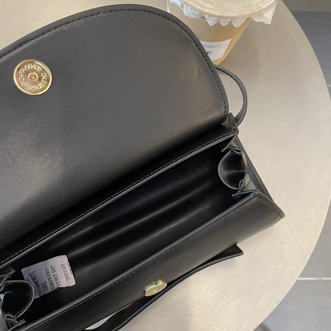 法式纯色包包女质感腋下单肩包女款2024新款设计感小众百搭圆筒包