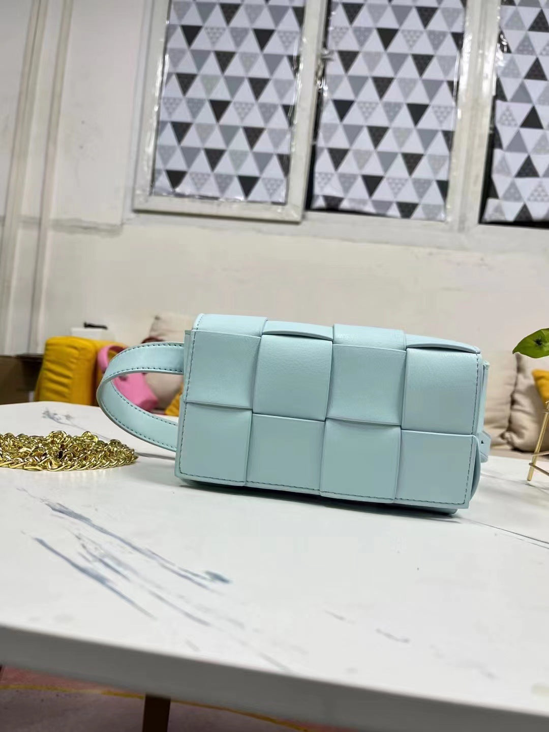 编织斜挎包腰包2022新款潮春夏时尚小包包女包手提众百搭单肩包