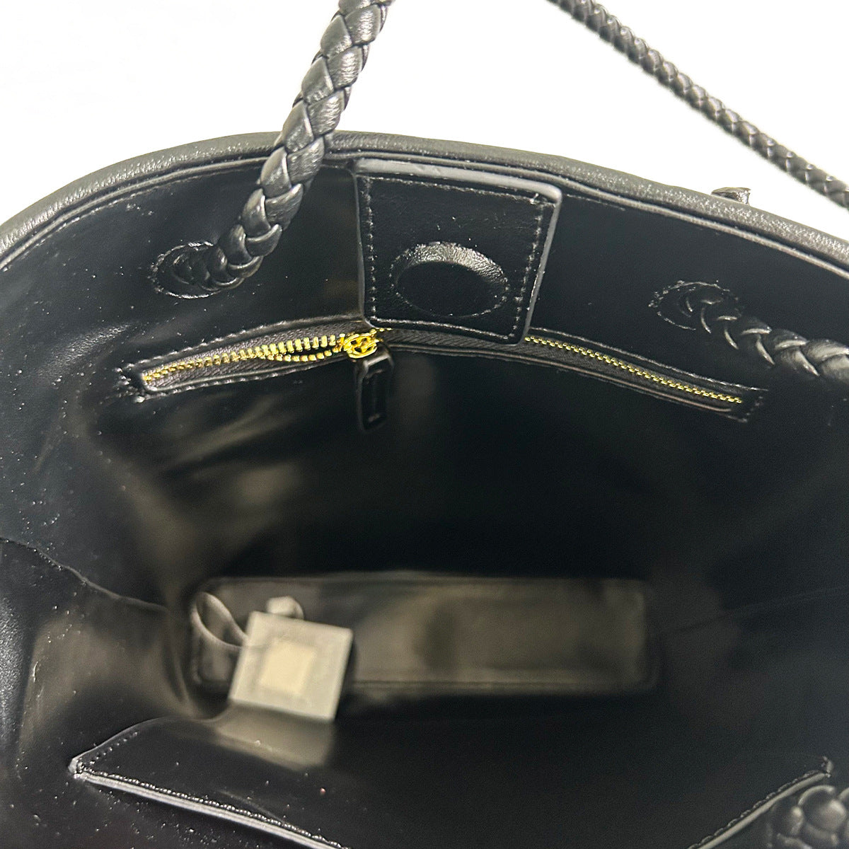 手工编织托特包包2023新款百搭真皮女包大容量女士手提包牛皮大包