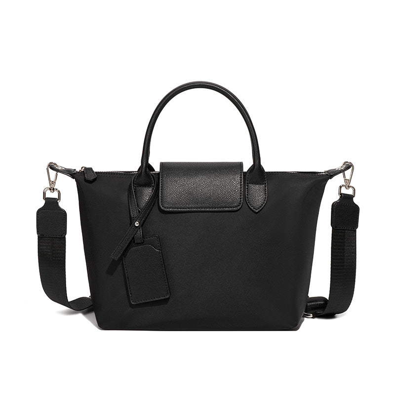 时尚新款大容量龙襄饺子包单肩斜挎包休闲潮流质感女包通勤手提包