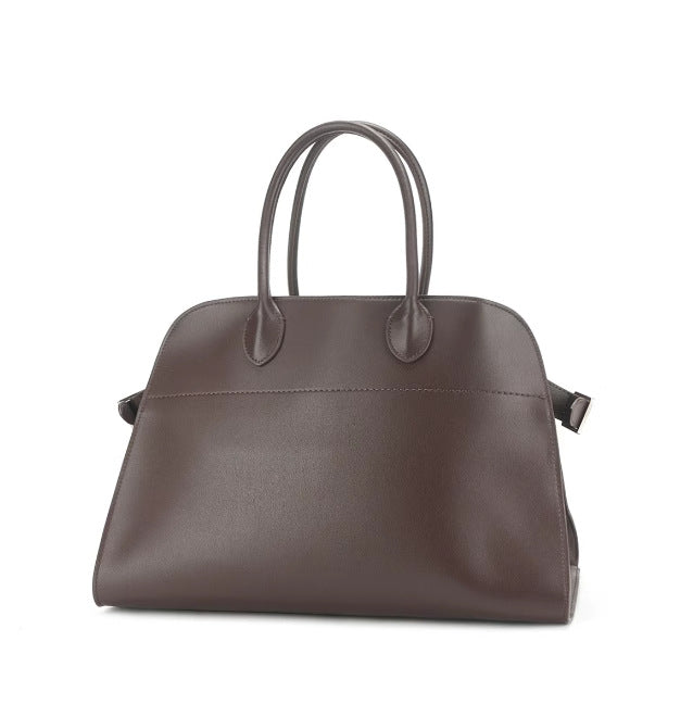 进口磨砂皮潮流通勤手提包轻奢简约大容量女包包抖音直播供应代发