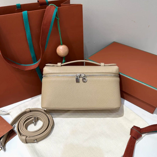 女包源头工厂2025新款LP化妆包19饭盒包单肩斜挎手提包包一件代发