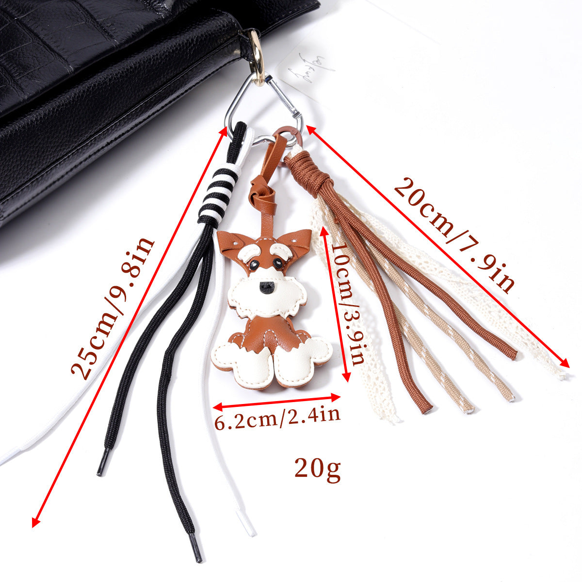 源头工厂PU皮流苏挂件合金挂件包挂吊饰钥匙扣批发厂货现货直供