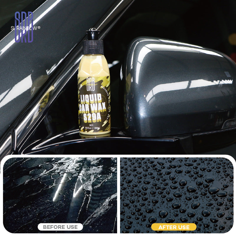 跨境热销汽车液体车蜡车漆打蜡防水抗污上光抛光蜡防紫外线镀晶蜡