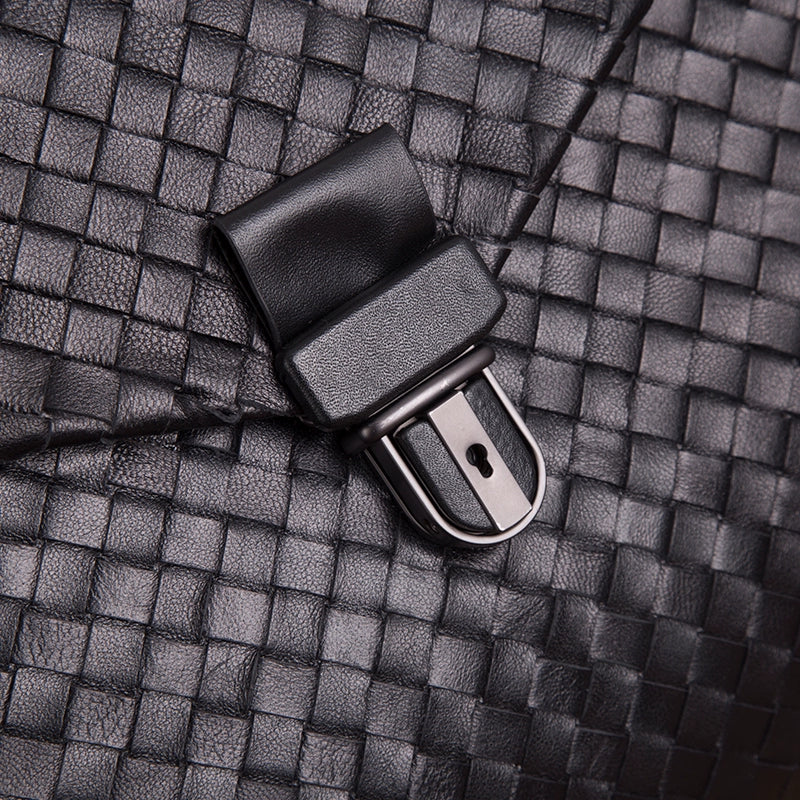 真皮男包公文包英伦风尚男士商务休闲手提包羊皮翻盖电脑包横款潮