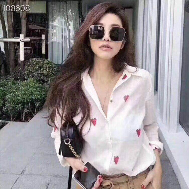 品牌明星同款复古太阳镜女 金属方框墨镜D家防紫外线女士太阳镜