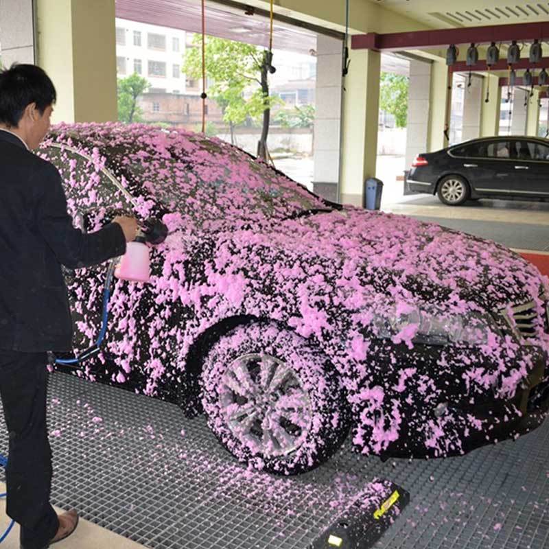 原液汽车美容蜡水洗车上光保护超浓缩三色中性魔彩洗车水蜡