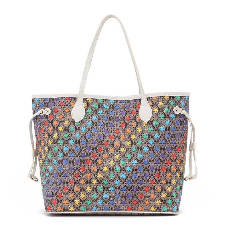 工厂直销外贸经典女包一件代发2025新款欧美时尚PVC单肩包手提包