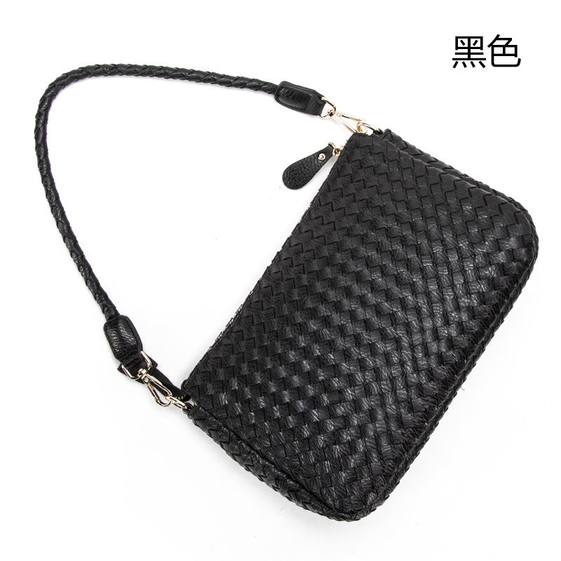 工厂直销女包批发 2024新款韩版单肩包编织手提包时尚包包斜跨包