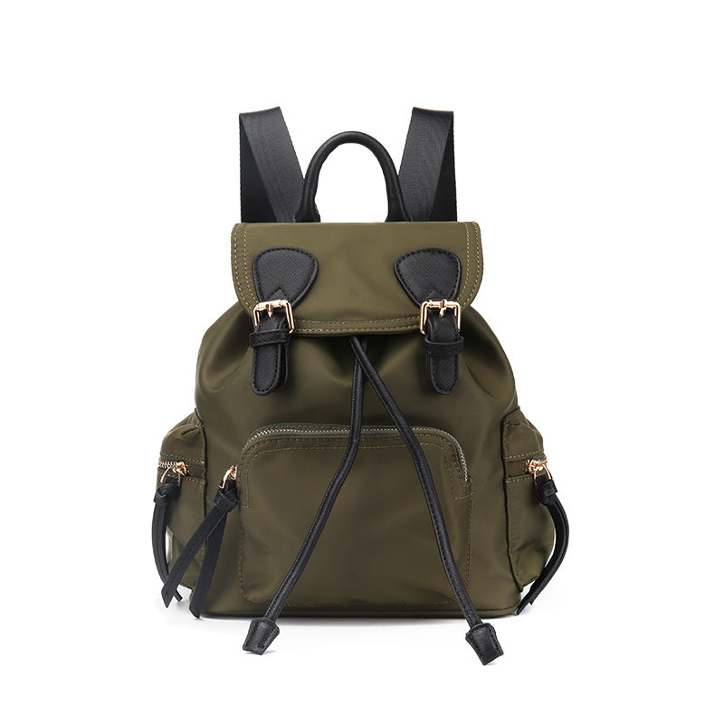 2024早春包包女韩版双肩包2023新款牛津时尚学生书包背包一件代发