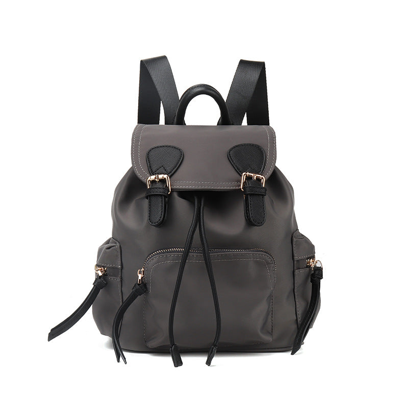 2024早春包包女韩版双肩包2023新款牛津时尚学生书包背包一件代发