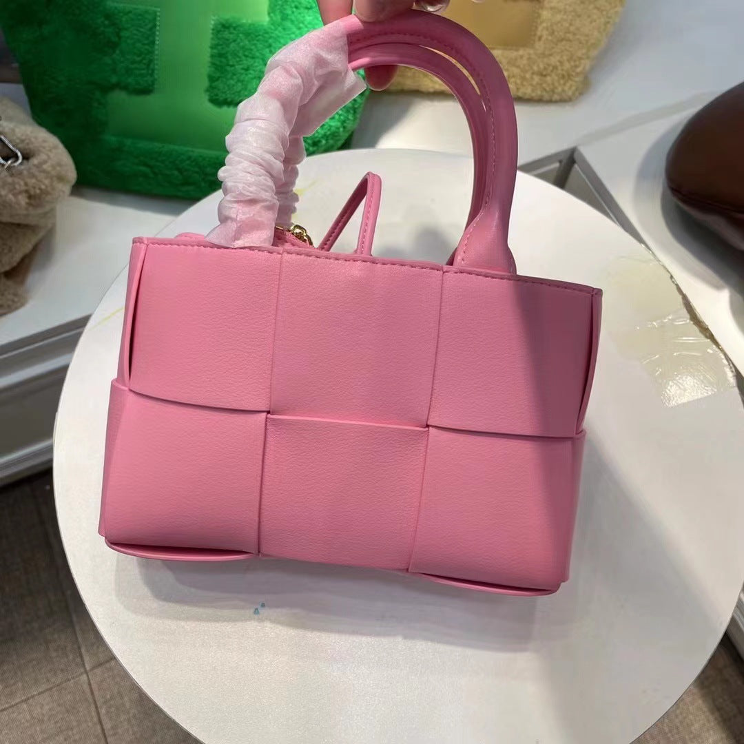 2023新款包包秋冬质感大包编织托特简约时尚女真大容量手提斜挎包