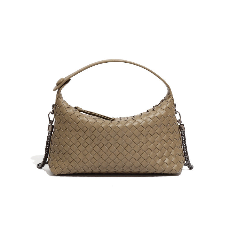 外贸批发手工编织女包清新甜美手提饭盒包时尚潮流百搭单肩斜挎包