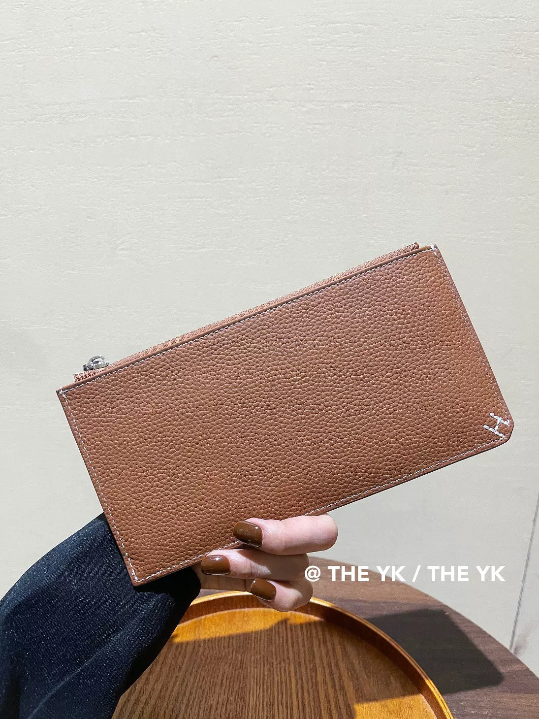 刺绣h钱包长款手机包护照包两折多卡位皮夹证件机票零钱收纳钱夹