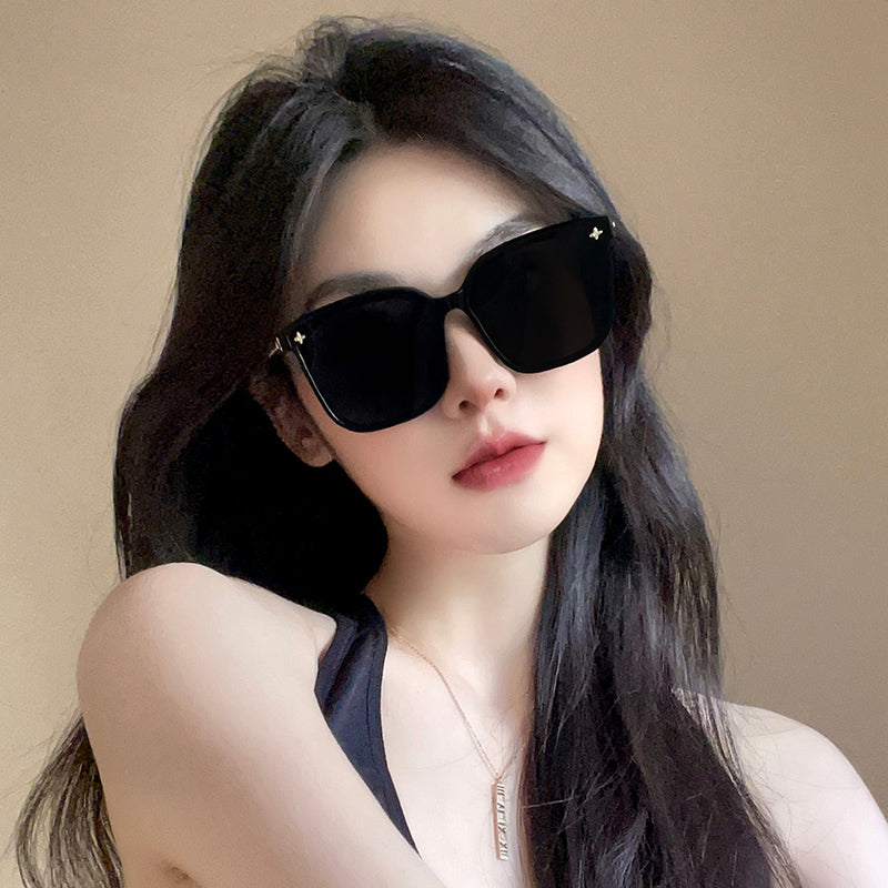 韩版gm墨镜女士夏季出街显白高级感防紫外线太阳镜男驾驶遮阳眼镜