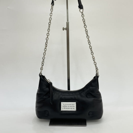 小众设计云朵褶皱羊皮饺子包女春夏新款链条数字女包单肩腋下包