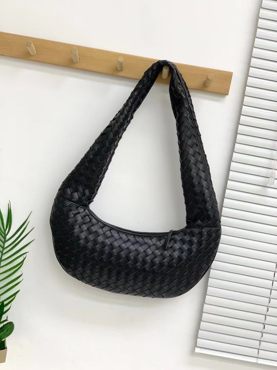 新款编织真皮羊皮和尚包化缘包托特包单肩手提女包大容量购物袋