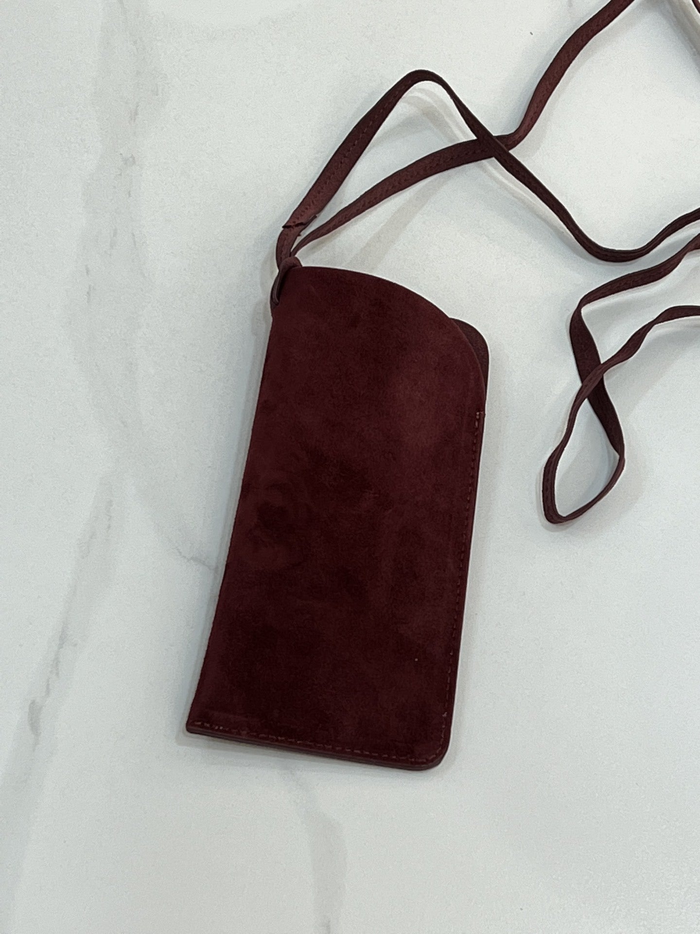 小脏柜 韩国ins小众网红时髦豹纹麂皮绒挂脖迷你小包包精致眼镜包