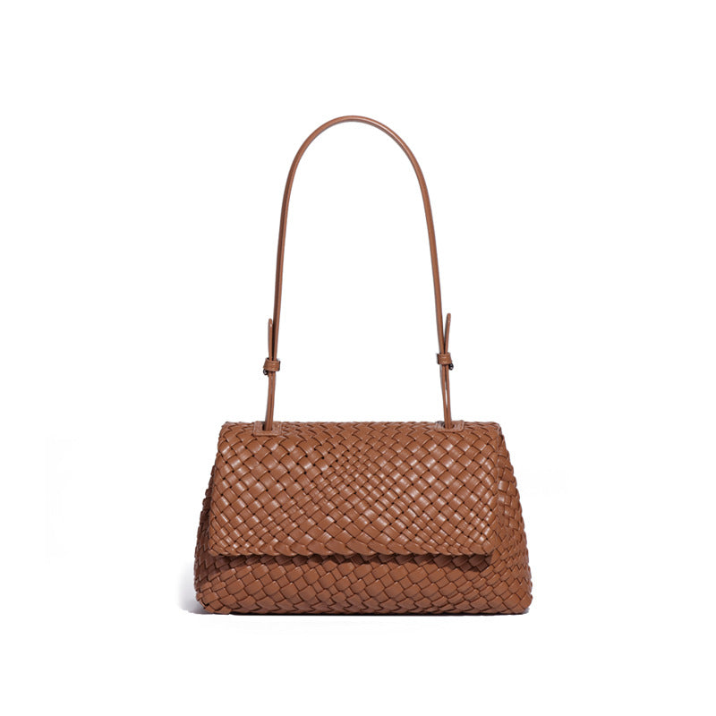 轻奢风高级感小众单肩腋下女包时尚手提包编织包包潮流百搭斜挎包