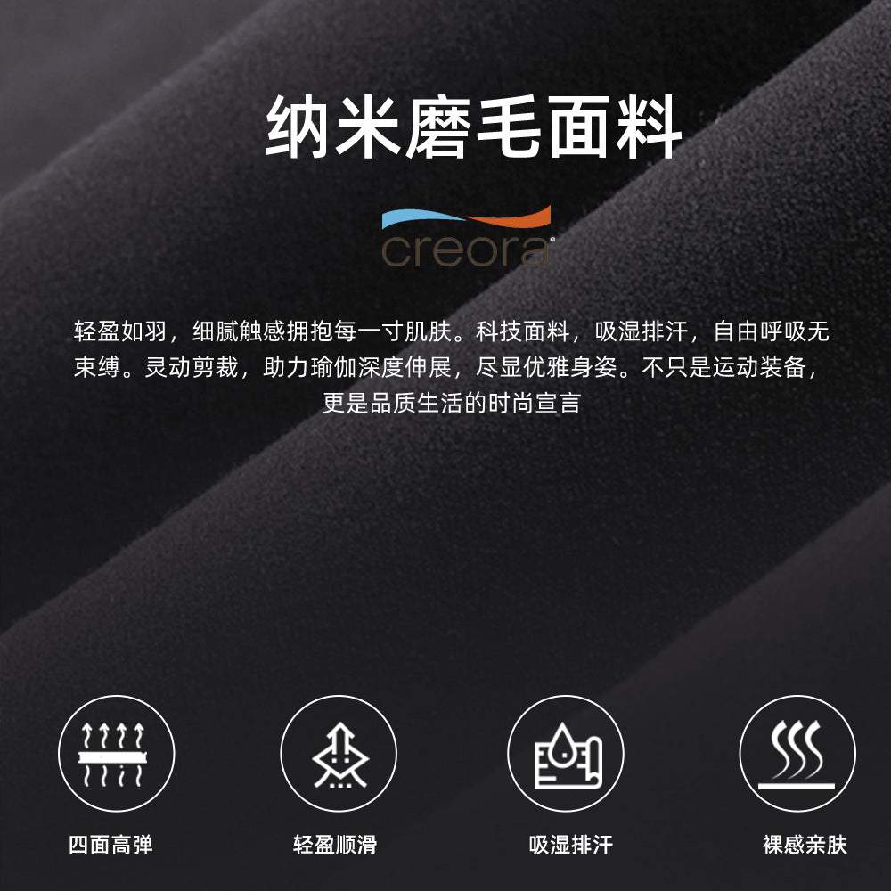 女士运动夹克立领拉链健身服饰跑步修身磨毛裸感lulu瑜伽服外套