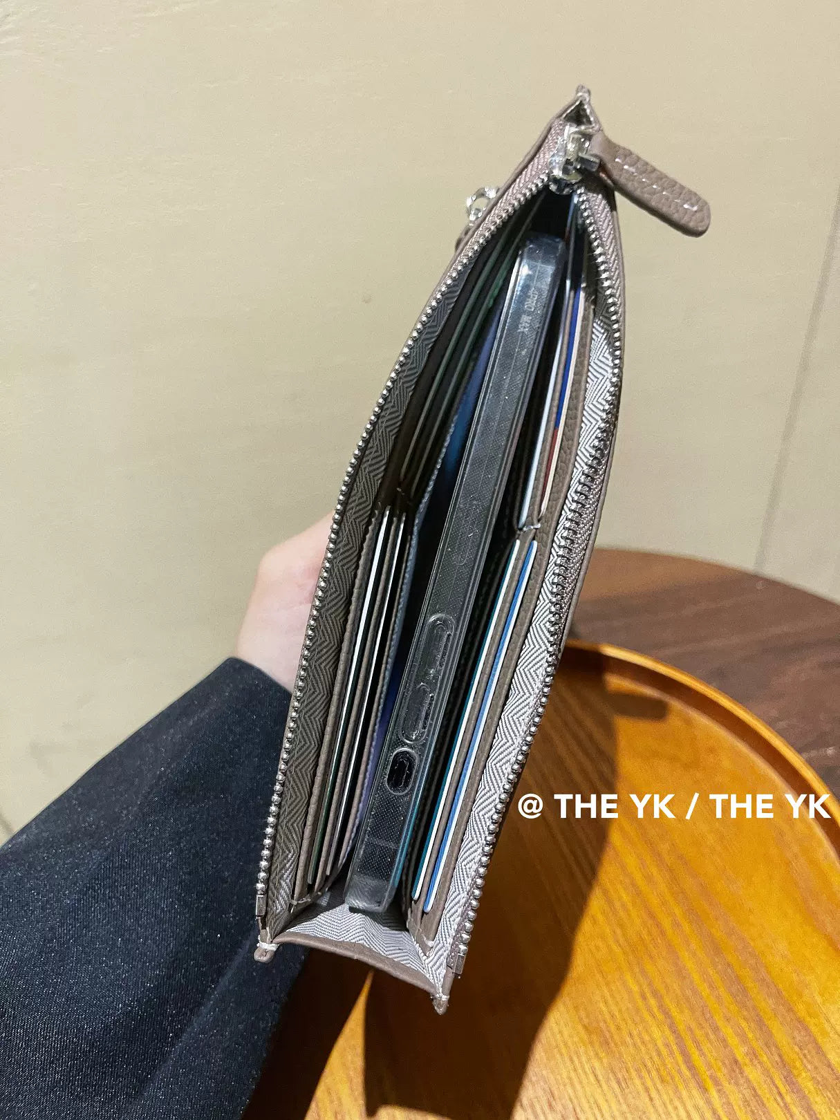 刺绣h钱包长款手机包护照包两折多卡位皮夹证件机票零钱收纳钱夹