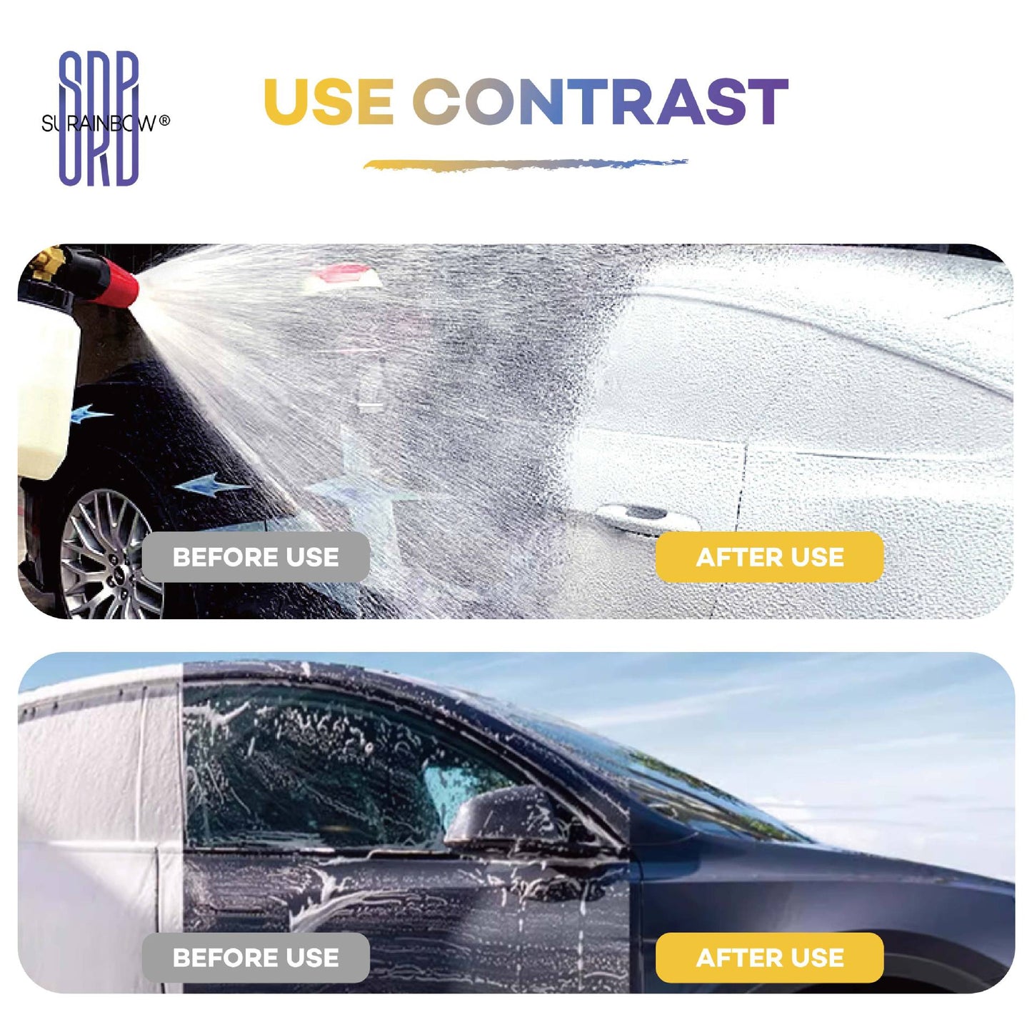 跨境专供石墨烯洗车水蜡去污洗蜡泡沫清洁清洗剂上光镀膜剂洗车液