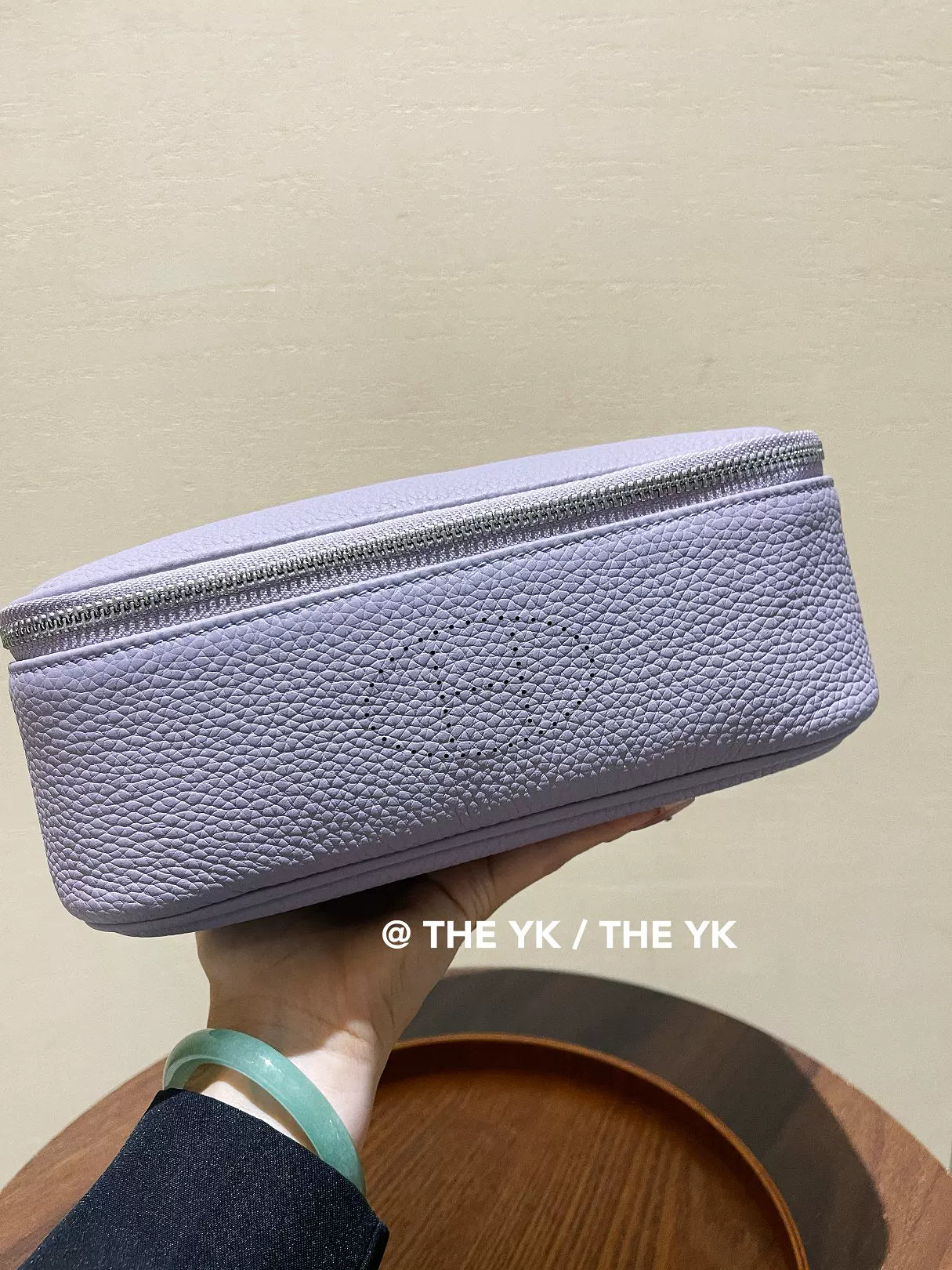 tc牛皮刺绣H化妆包洗漱包防水多隔层收纳包家用出差旅行包大容量