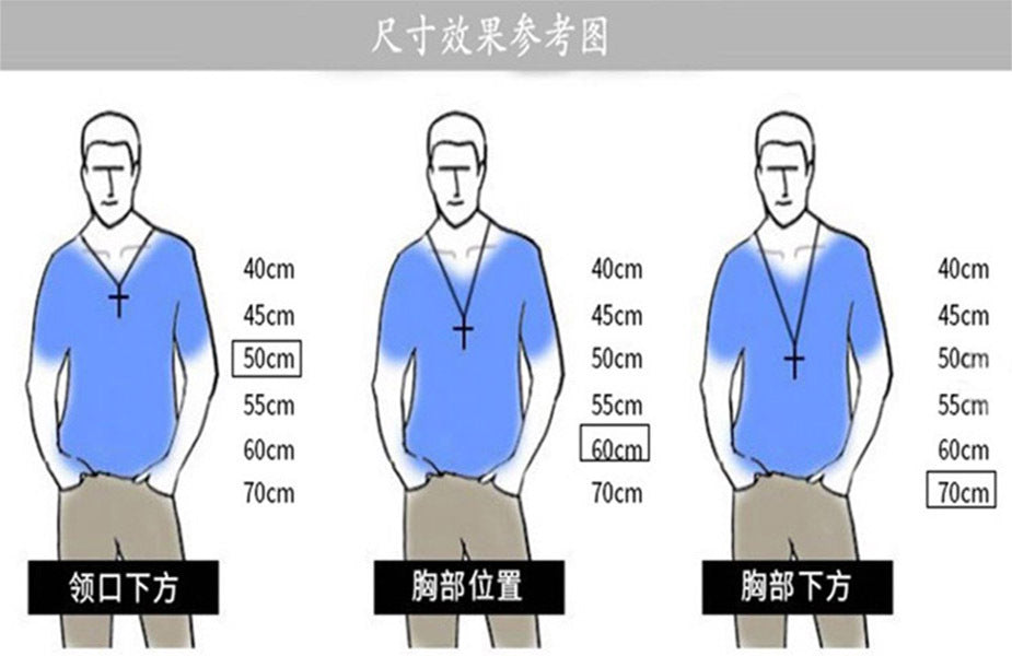 钛钢项链 简约个性时尚男项链方珠锁骨链男款高级感潮流痞帅配饰
