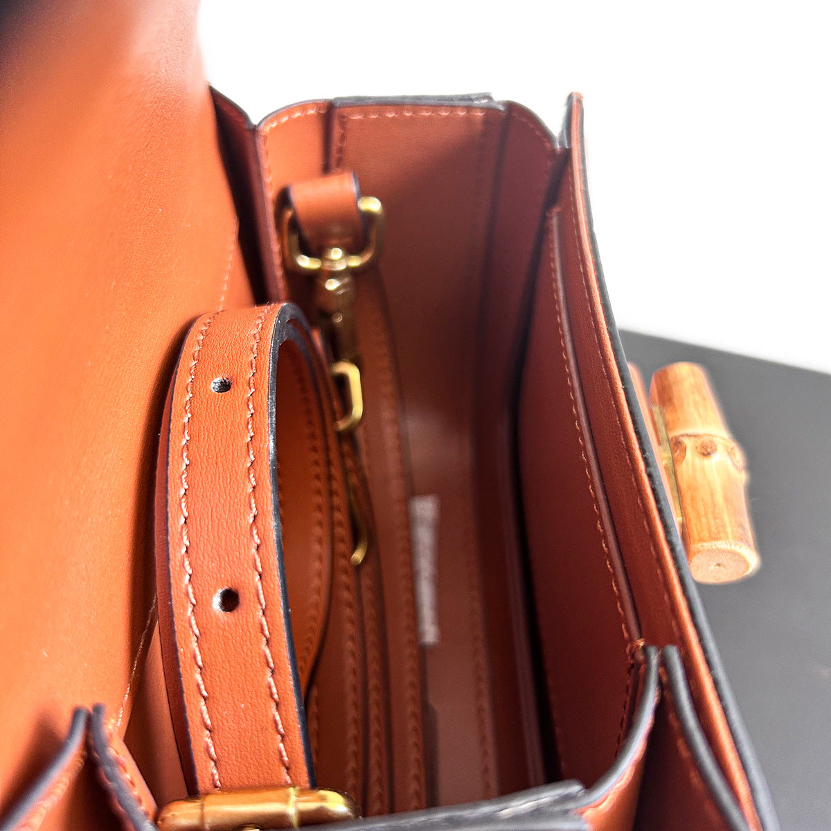 小众设计竹节手提马鞍包包女2023新款今年流行高级感单肩斜挎包夏