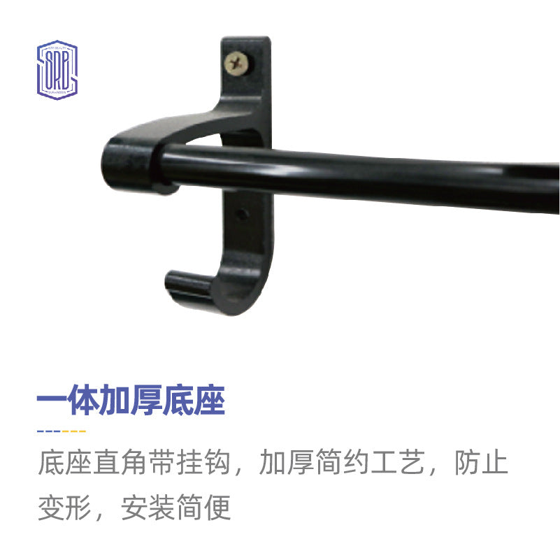 壁挂式喷壶架汽车美容收纳整理多功能五金挂杆毛巾架展示架工具