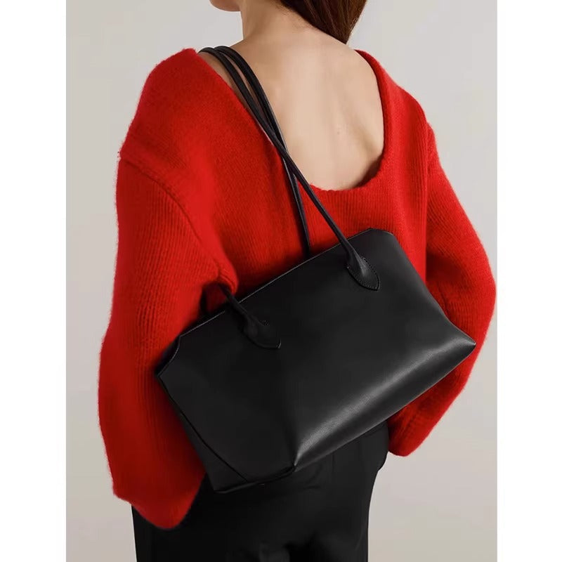 肯豆同款Handle通勤简约Terrasse单肩手提托特包大包Tote手提包