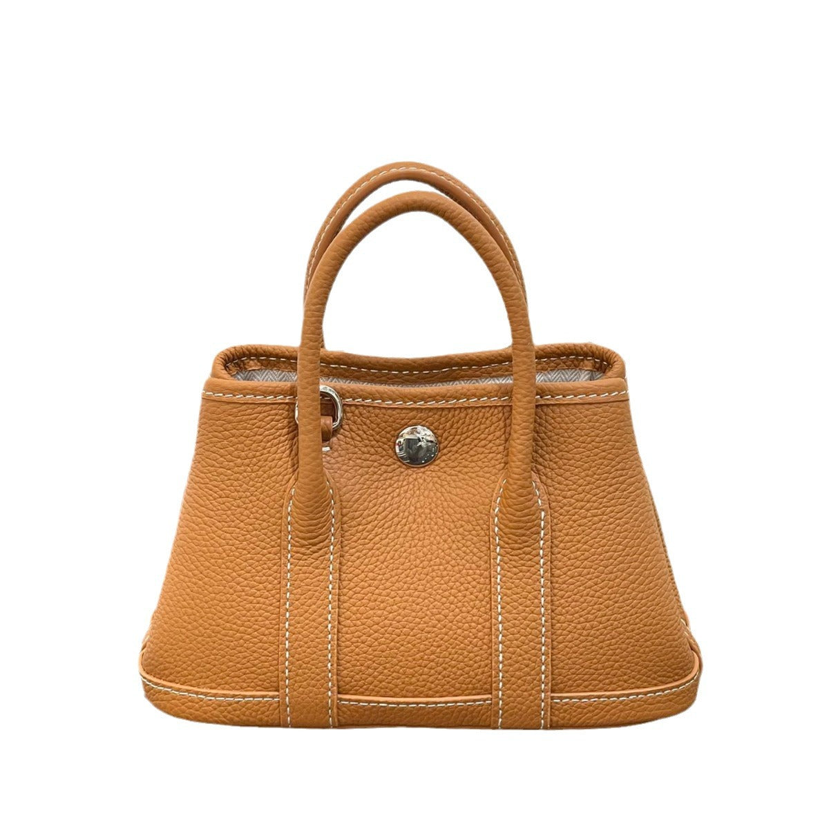 2024年新款潮迷你花园包小包包女真皮头层牛皮荔枝纹斜挎包手提包