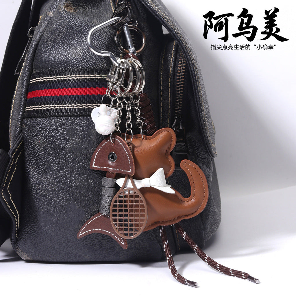 源头工厂现货直供PU皮流苏挂件合金挂件包挂吊饰钥匙扣批发定制