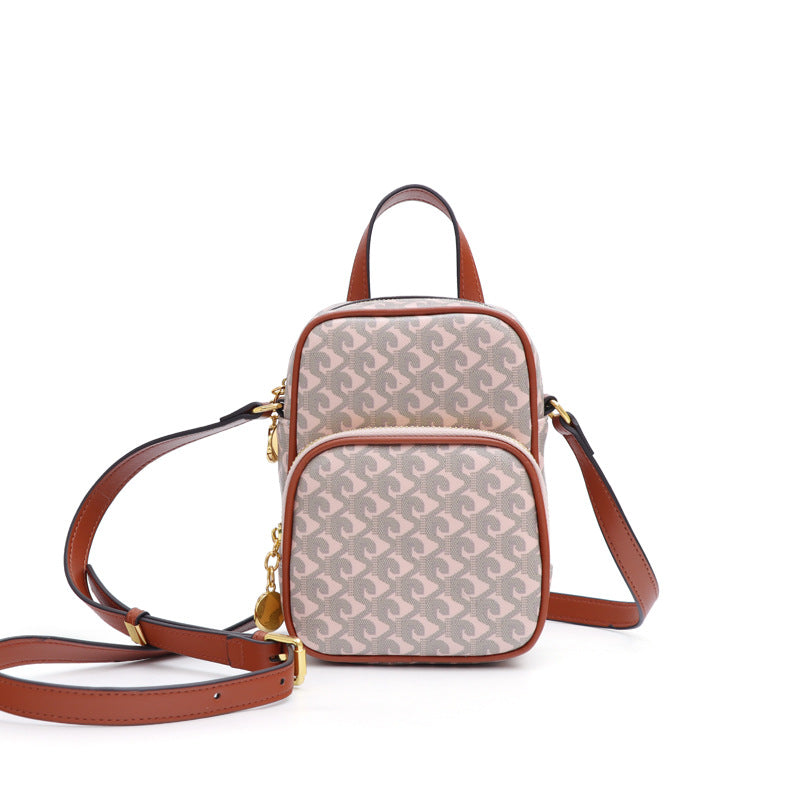 外贸包包女韩版时尚休闲大容量钱包拉链手机包新款狗牙单肩斜挎包