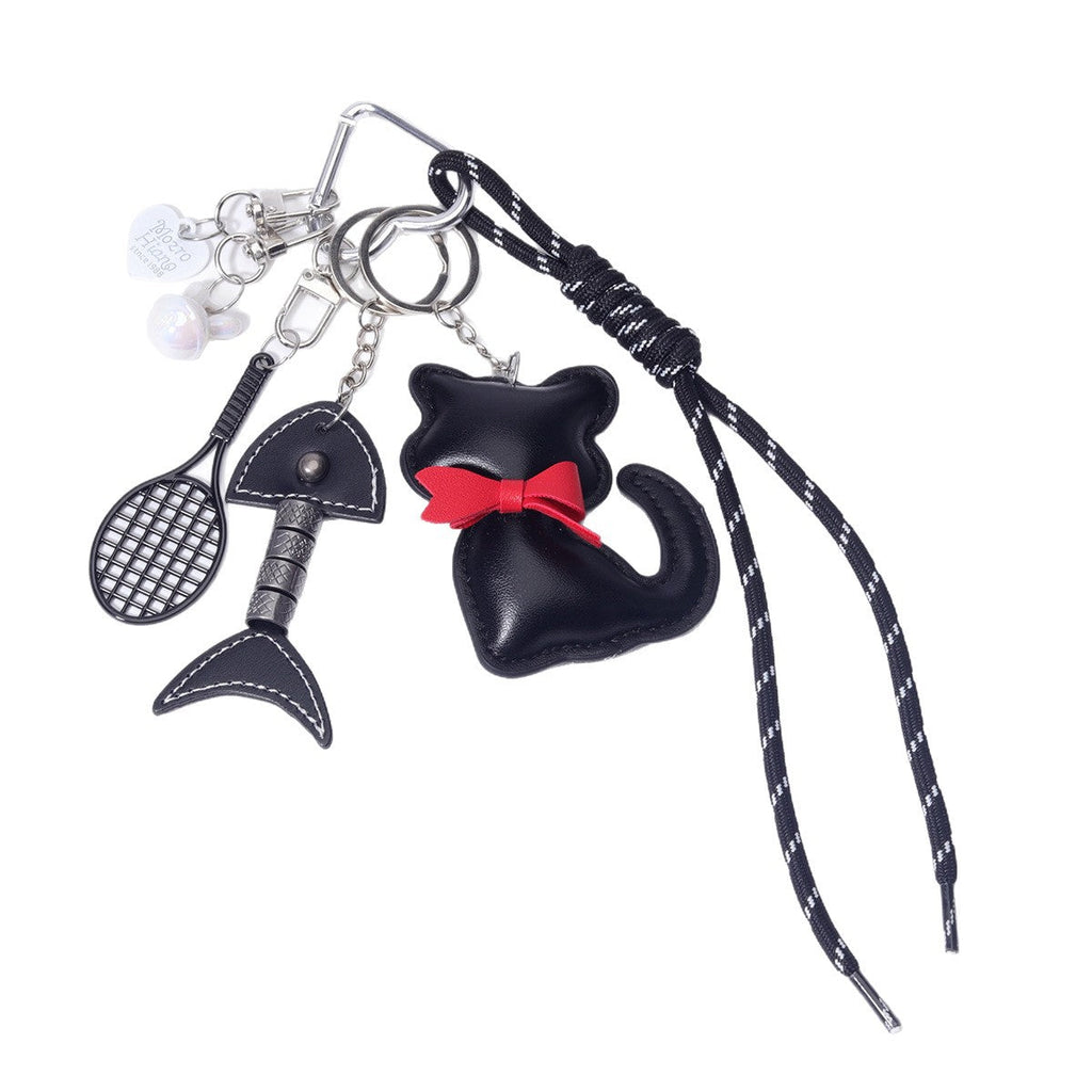 源头工厂现货直供PU皮流苏挂件合金挂件包挂吊饰钥匙扣批发定制