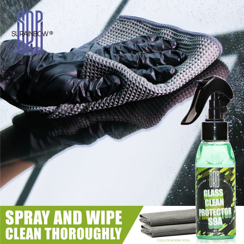 跨境专供汽车玻璃清洁剂内外玻璃清洗快干不留痕洗车神器爆款工厂