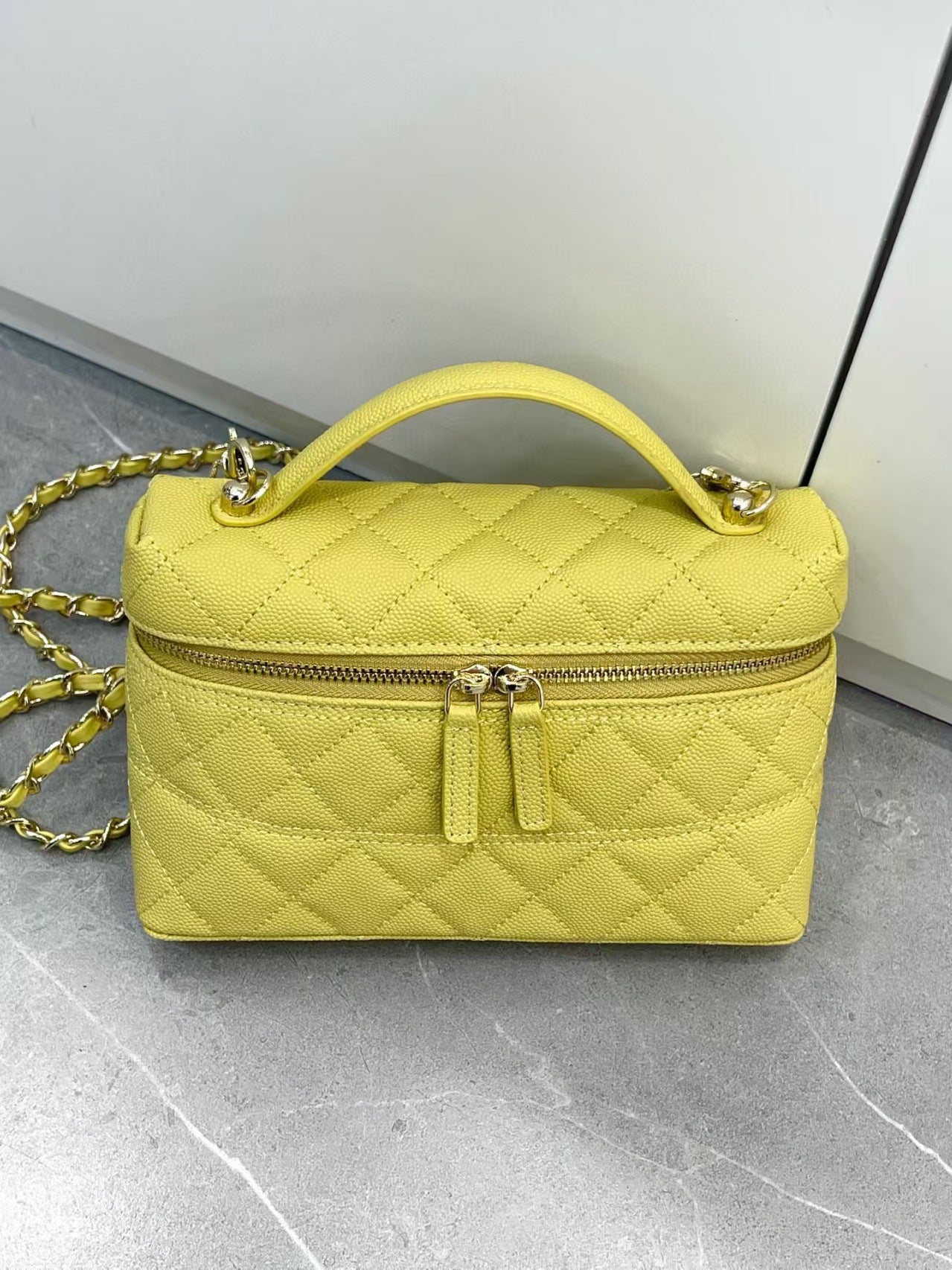 韩版洋气菱格链条手提单肩包女2025新款时尚百搭多功能双肩包女包